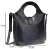 Madelyn Embossed Hand/Cross-body Bag