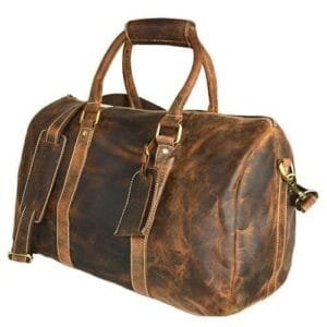 Genuine Leather Duffle Bag