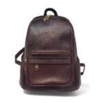 Libby Premium Leather Backpack Brown