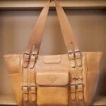 Chelsea Leather Tote/Hand Bag Tan