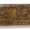 Ladies Floral Embossed Leather Wallet