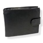 RFID Protected Leather Wallet Black