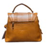 Zoe Leather Tote Bag - Cognac