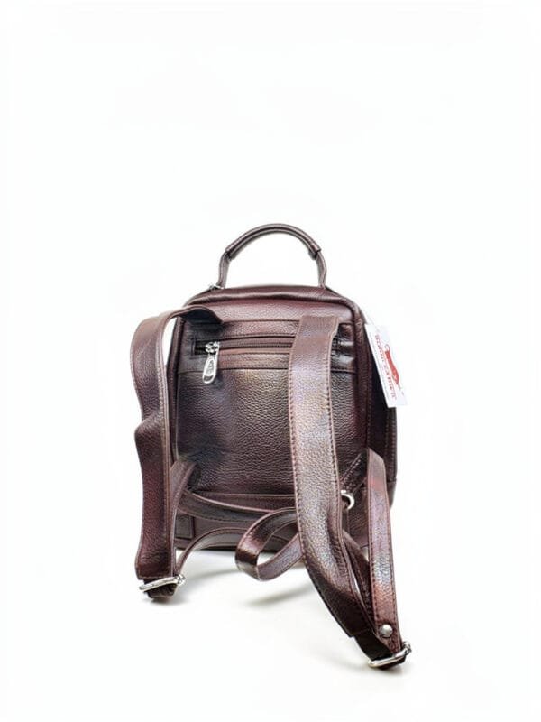 Bloom mini leather backpack