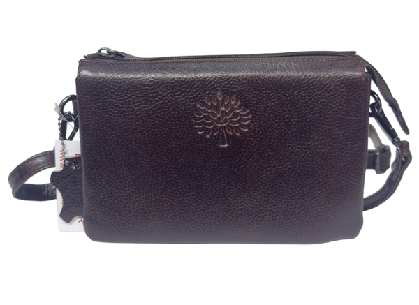 The Verona Soft Leather Cross body Bag Brown