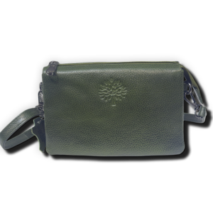 The Verona Soft Leather Cross body Bag Green