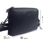 The Verona Soft Leather Cross body Bag Blue